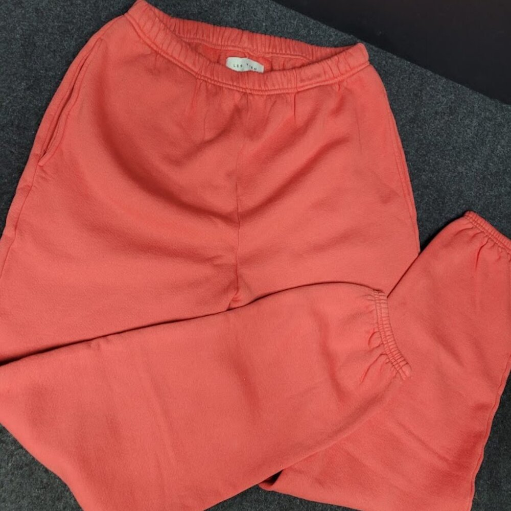 Les Tien Heavyweight Classic Sweatpant STRUCTURED FLEECE Sz S